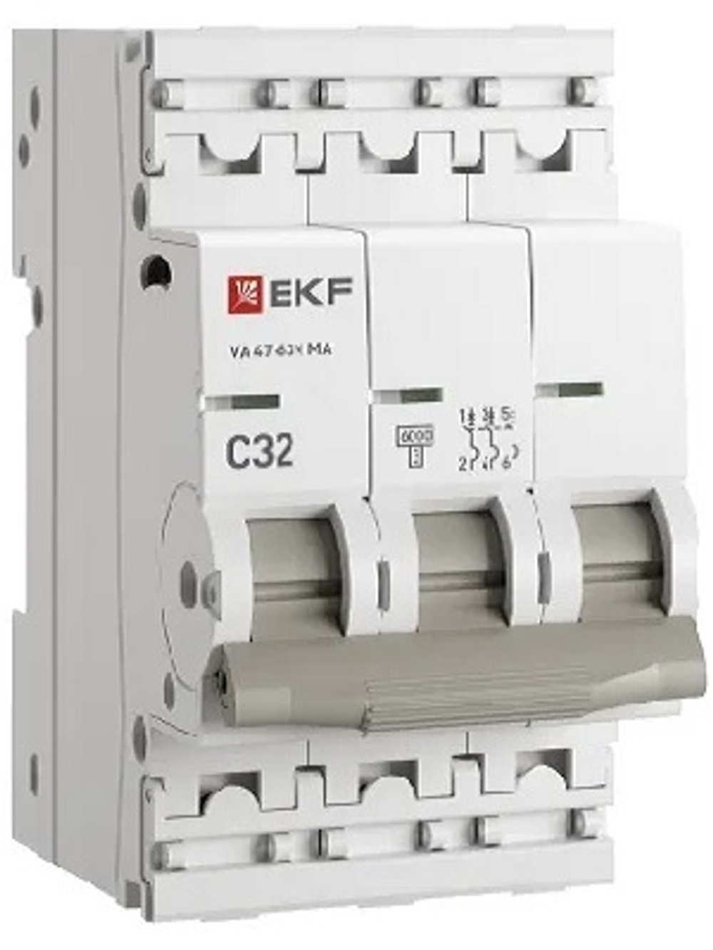 Автоматический выключатель  EKF M63MA6332C