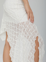 Юбка Audrey Lace Ruffled Asymmetrical