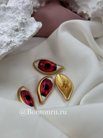 Пуговицы золотистые Скиап. 