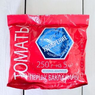 Удобрение  для Томатов,Перцев,Баклажан с микроэлементами 0,25кг (30)