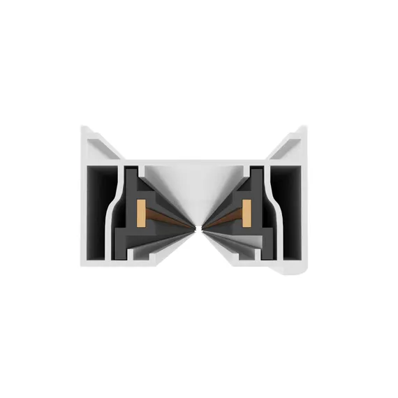 ST001.529.01 Шинопровод однофазный накладной ST-Luce Белый, жилы черные БЭЙС