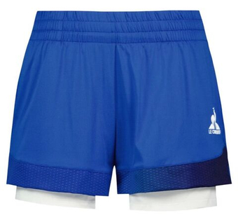Женские Шорты теннисные Le Coq Sportif Tennis Pro Short 24 N°2 - небесный