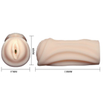 Эластичный мастурбатор-вагина