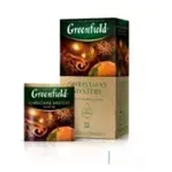 Чай в пакетиках чёрный Greenfield Christmas Mystery, 25 шт