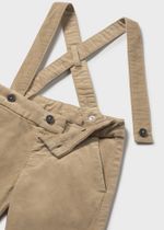 вельветовые брюки на подтяжках