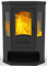 Печь-камин Kennet Антей три стекла 10кВт