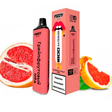 Купить Одноразовый Pod Fizzy - Грейпфрутовый лед (450 puffs)