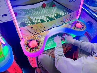 Детский игровой аппарат "Супер мяч"