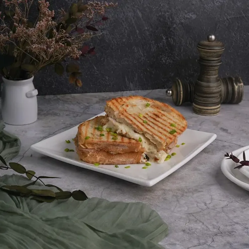 Тарелка 20*20 см h2,4 см квадратная белая фарфор NEW P.L. Proff Cuisine [4]