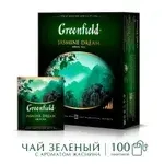 Чай в пакетиках зелёный Greenfield Jasmine Dream, 100 шт