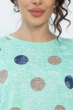 Блуза Тори (зеленая) Б13520-20М LT Collection