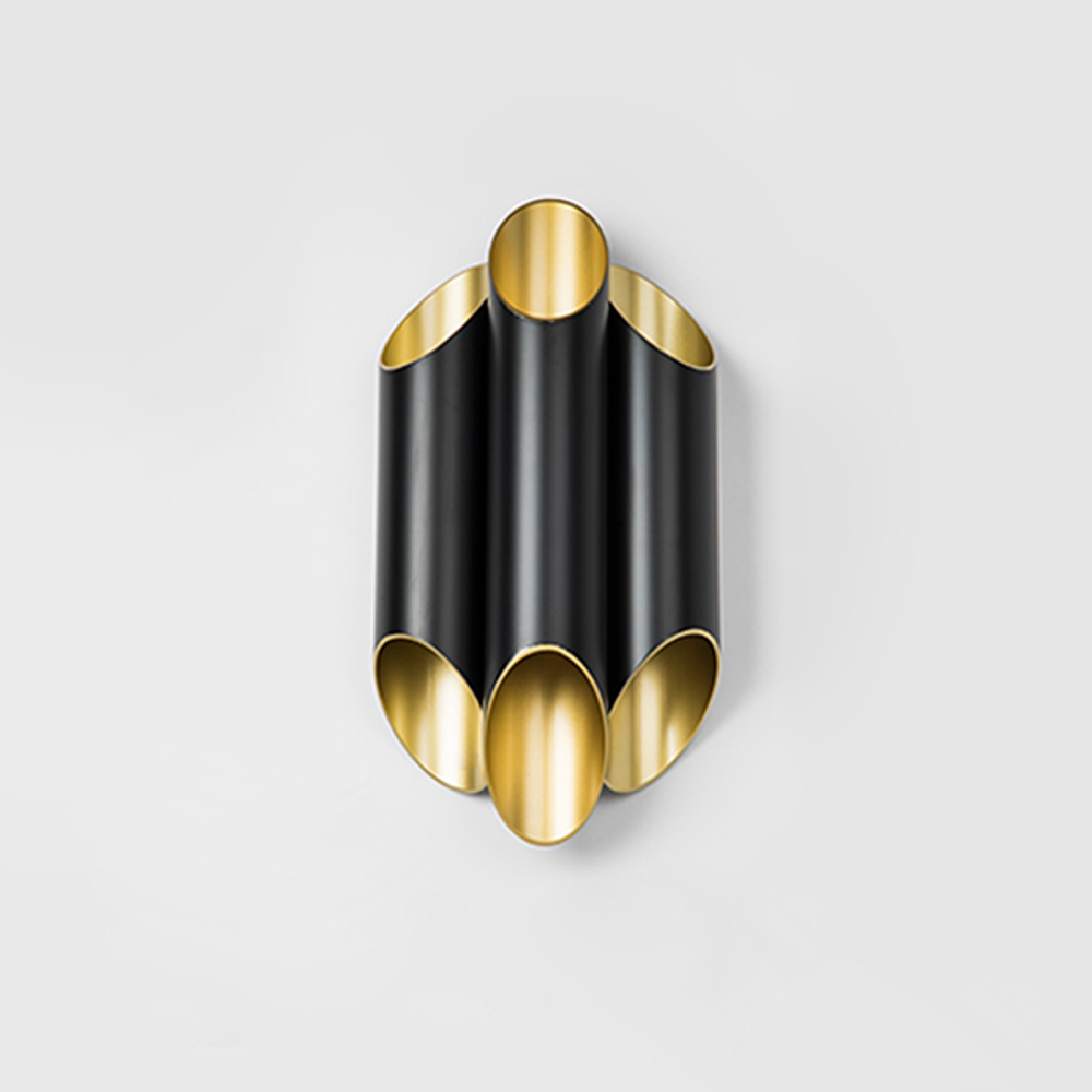 720667 Бра SIENA 6х40W G9 ЧЕРНЫЙ/ЗОЛОТО