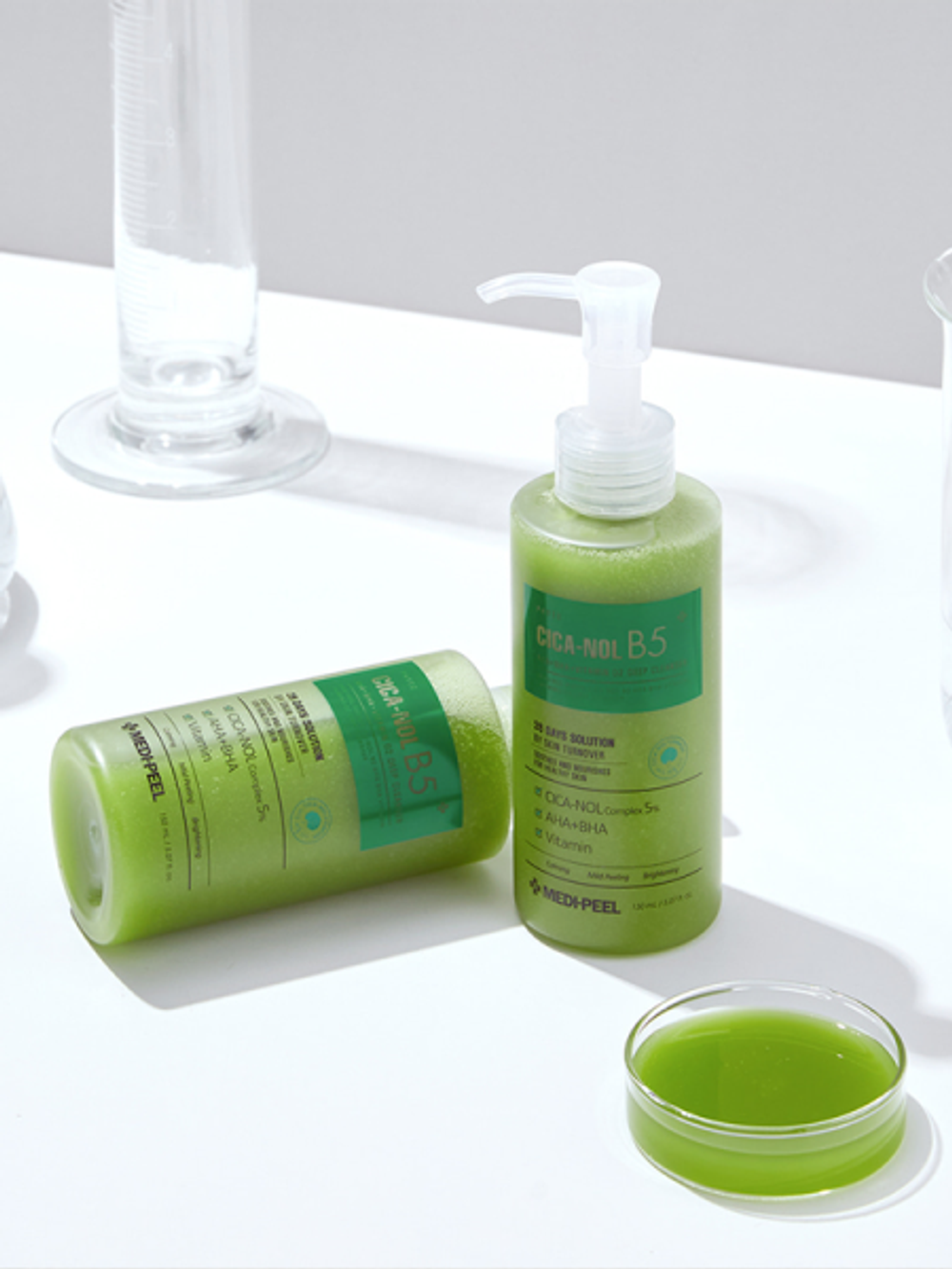 Пенка для умывания Medi peel Cica-Nol B5 AHA+BHA+VITAMIN 02 Deep Cleanser