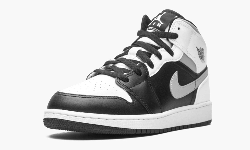 Air Jordan 1 Mid GS "White Shadow"