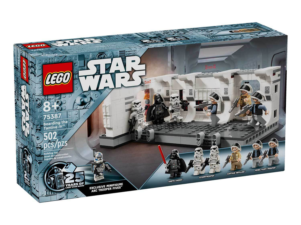 LEGO Star Wars 75387 «Вторжение на Тантив IV» — культовая битва повстанцев
