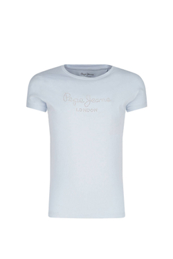 футболка nuria Pepe Jeans London - голубой(PG502460)