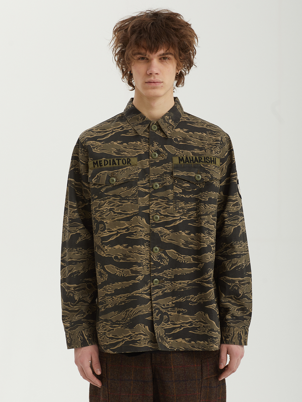 Мужская Рубашка Bonsai Tigerstripe Utility