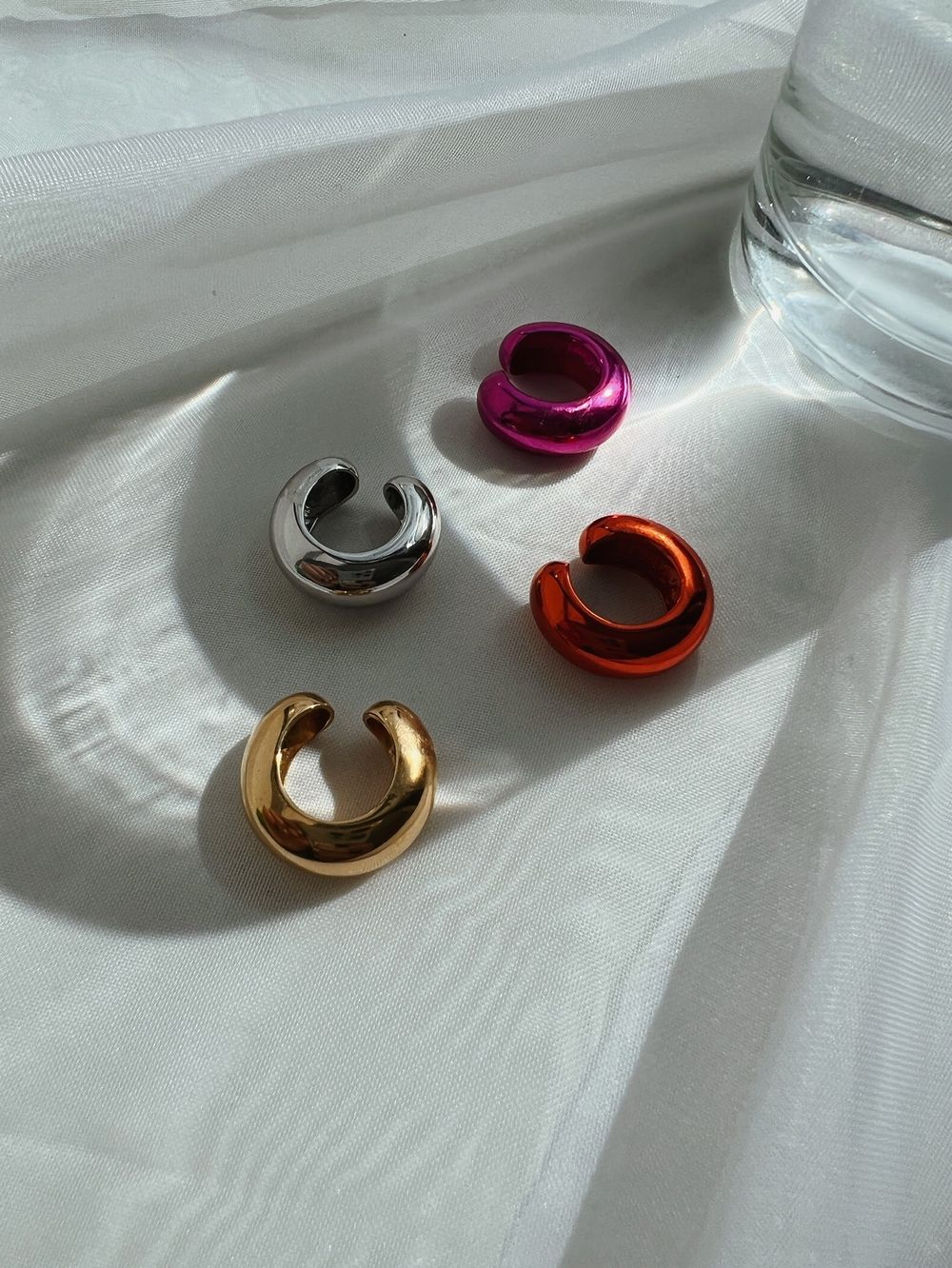 Кафф Bubble Orange, как бублик