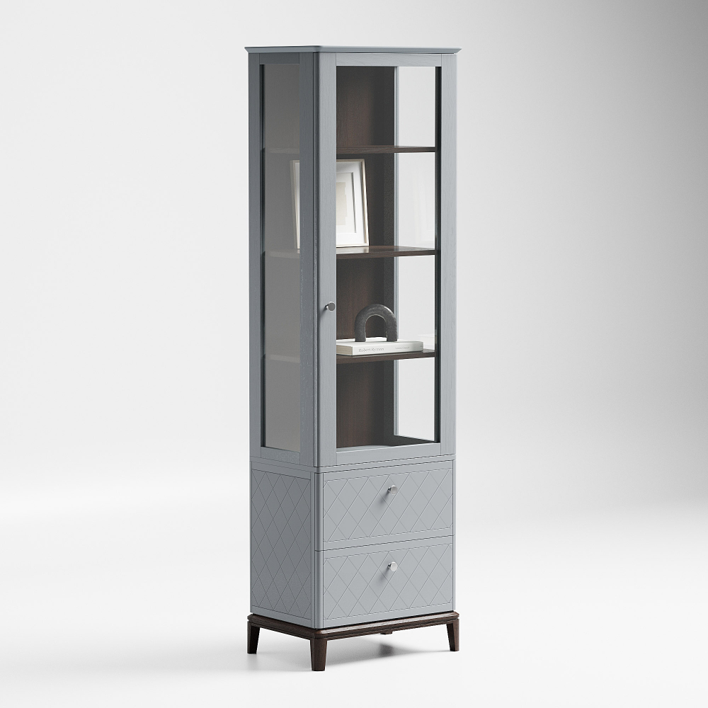 Узкая витрина CR164