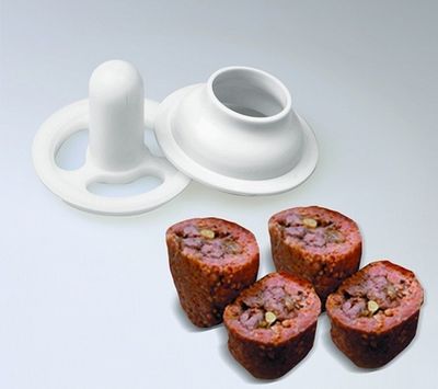 Насадка на мясорубку (комплект d-16 мм и d-22 мм и кеббе)