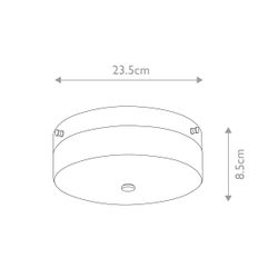 Потолочный светильник для ванных комнат Elstead Lighting TAMAR-F-M-PC Elstead Lighting