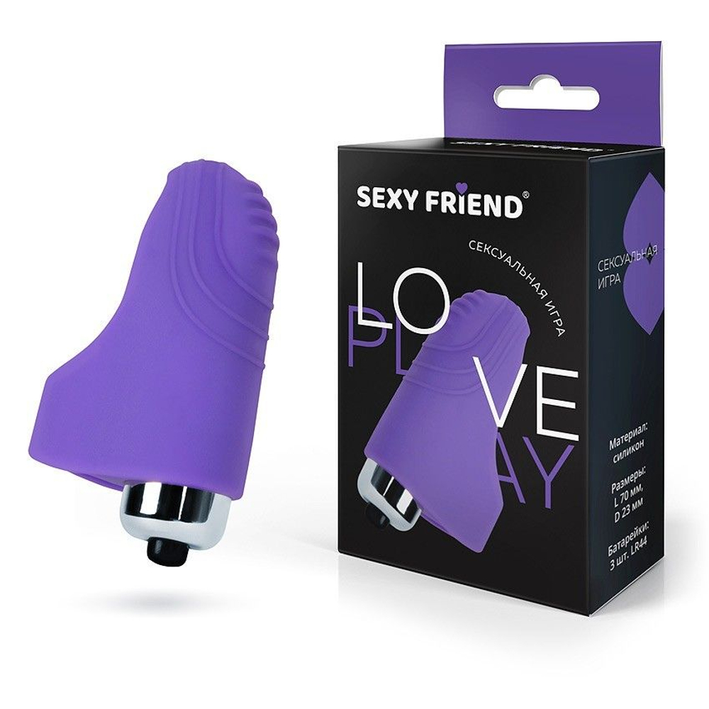 Вибромассажёр l 70 мм d 23 мм арт. sf-40203