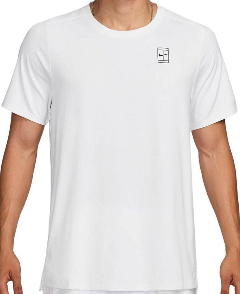 ОДЕЖДА ДЛЯ ТЕННИСА Мужская, Футболка NIKE COURT DRI FIT ADVANTAGE .