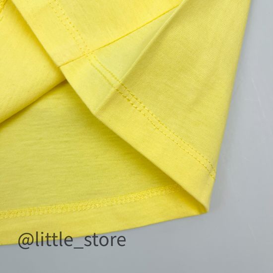 Футболка хлопковая "Акулы" солнечная