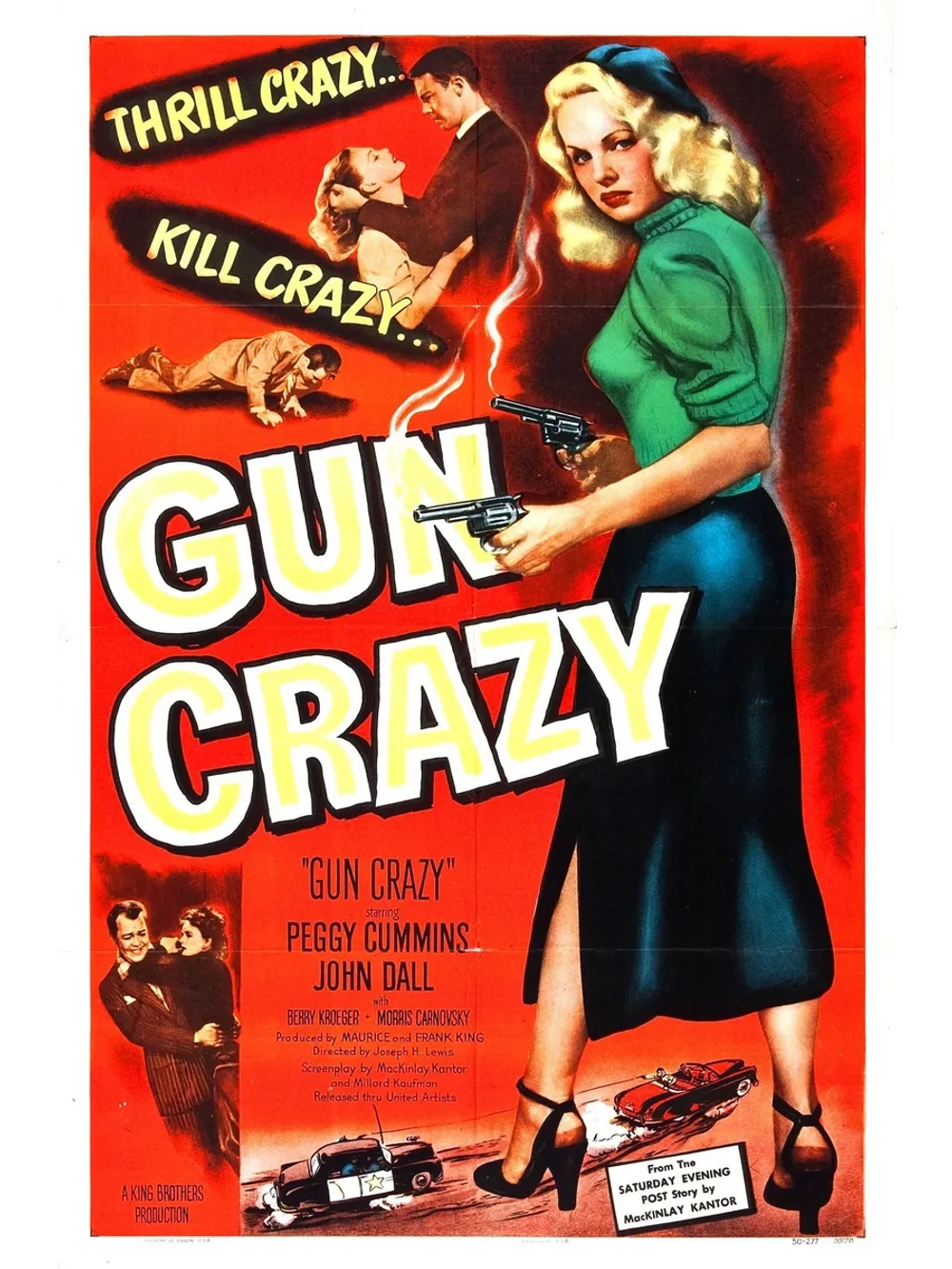 Без ума от оружия (1950) (DVD-R), Русский язык.