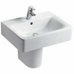 Раковина на полупьедестале Ideal Standard Connect 55 E784401 белая