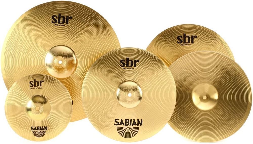 Набор тарелок (14&quot;Hh, 16&quot;Cr, 20&quot;Rd + 10&quot;Sp) Sabian Sbr Promotional Pack