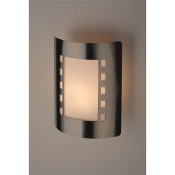 WL23 Подсветка ЭРА Декоративная подсветка E27 MAX40W IP44 хром/белый