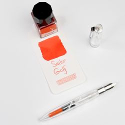 Набор с перьевой ручкой Sailor Profit Jr. Golf MF + чернила Harappa 10 мл (10-0336-306) 7