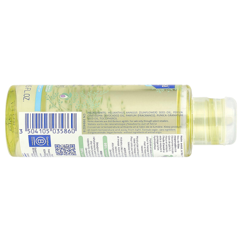 Mustela, Детское масло с маслом авокадо, 3,38 жидких унций (100 мл)
