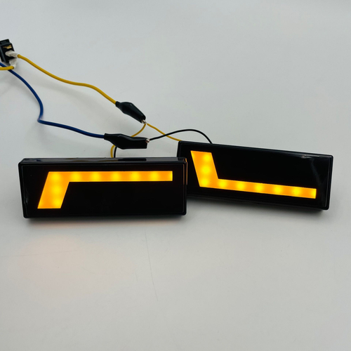 Повторитель поворота желтый на крыло L1 диодный для Лада Нива 2шт