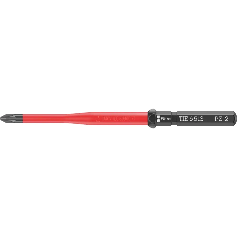 Сменная отвёртка Kraftform Kompakt для винтов Pozidriv VDE 65 iS PZ 2х157 мм WERA 05006527001