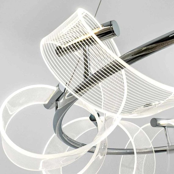 Подвесная светодиодная люстра Modelux Modestyle MS.3029.10 CR