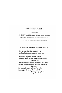 Christmas carols | Sandys William