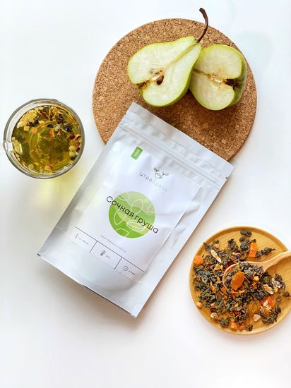 Чай улун листовой фруктовый Сочная груша, 80г