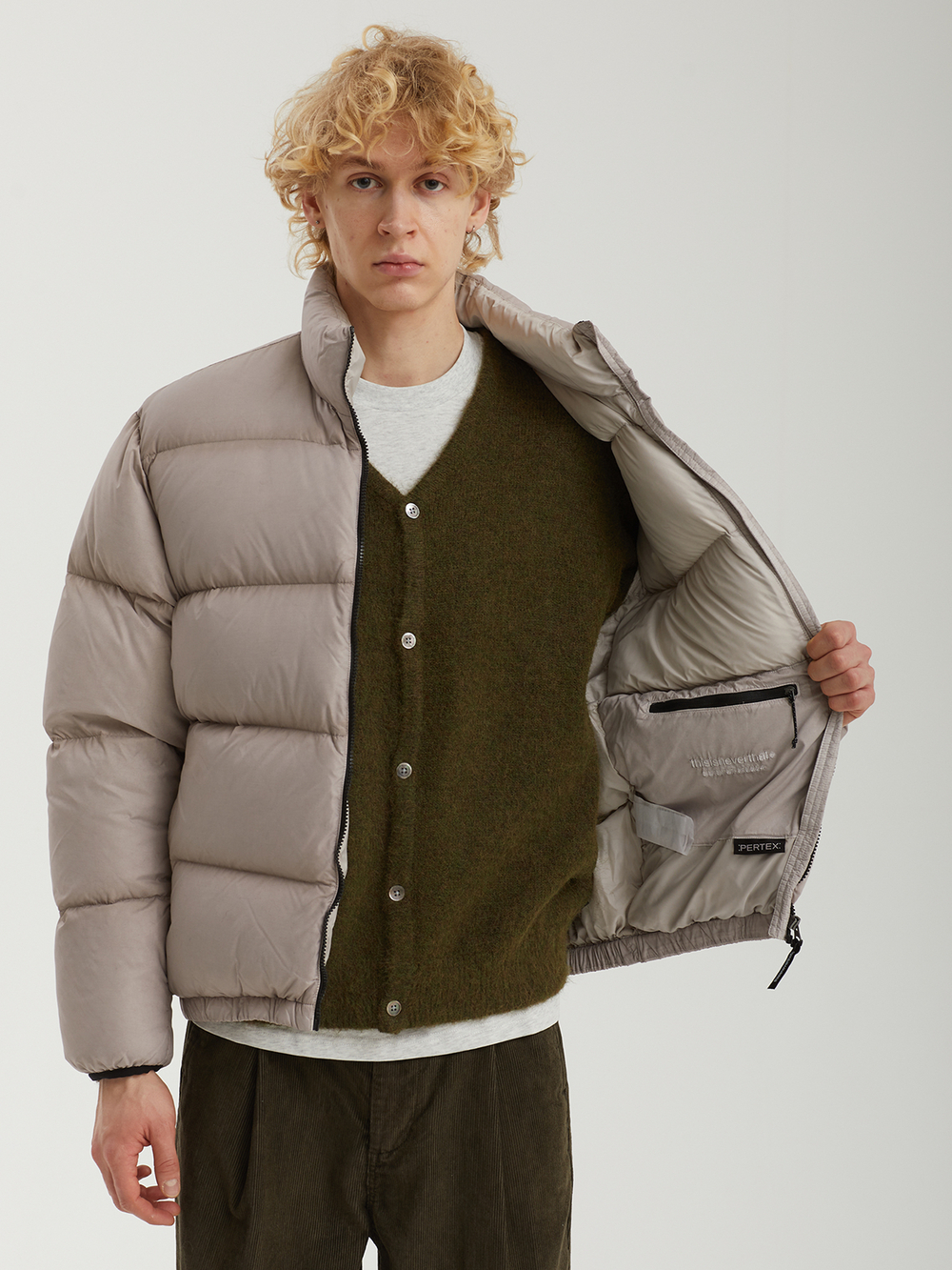 Мужской Пуховик Pertex Overdyed