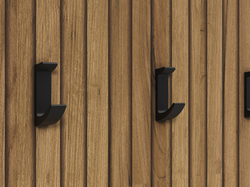 Сингапур ПМ- 420.03 Панель с крючками Дуб крафт табачный