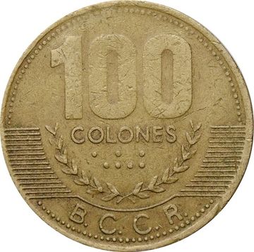 100 колонов 1998 Коста-Рика
