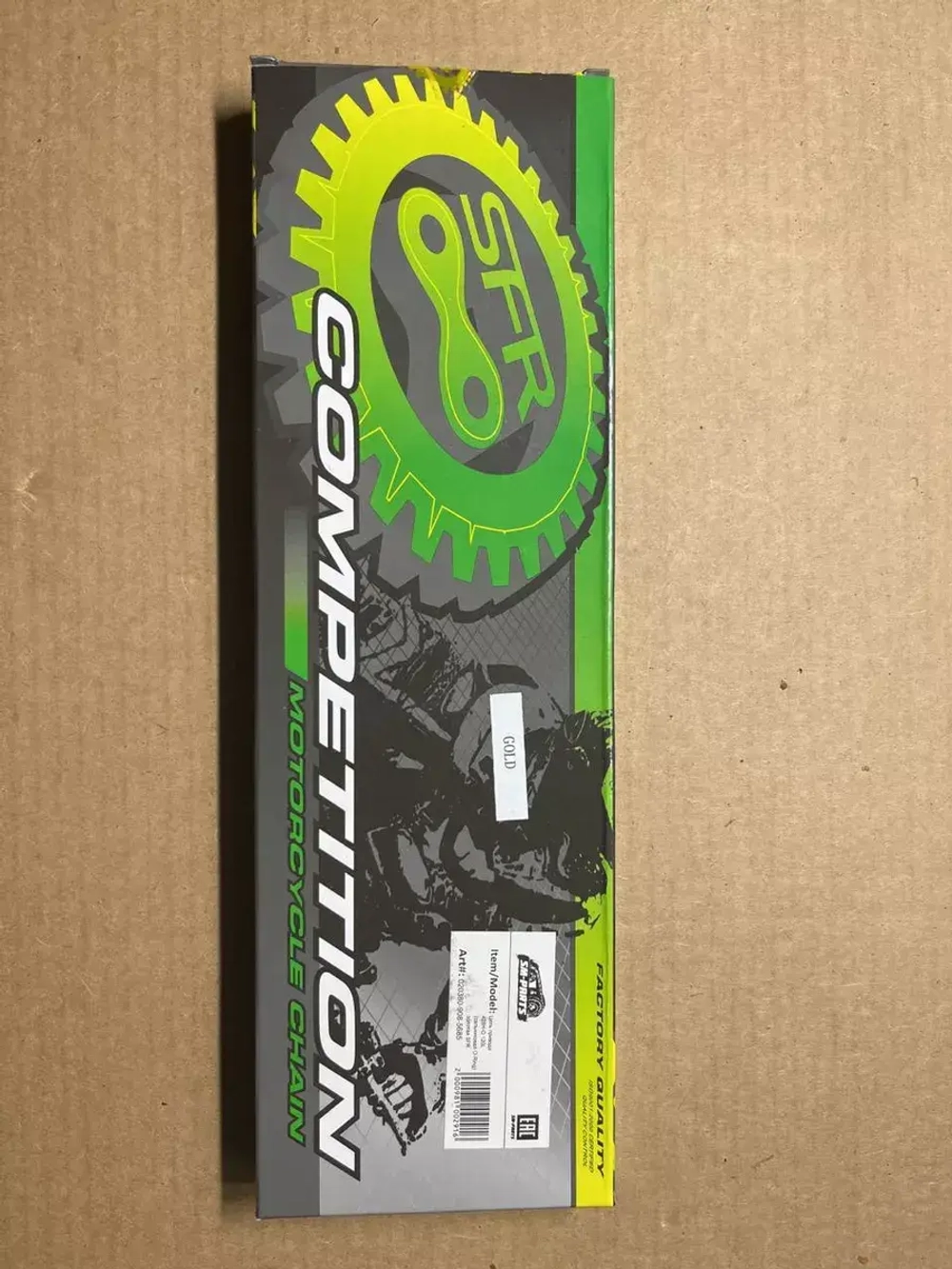 Цепь привода для мопеда или питбайка 428H-0 120L