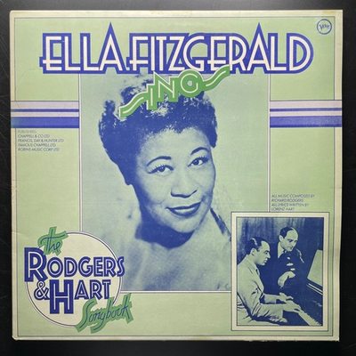 Ella Fitzgerald ‎– Sings The Rodgers & Hart Songbook 2LP (Англия 1975г.)