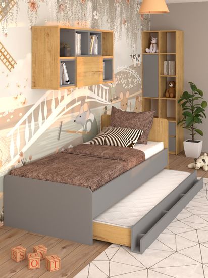 дуб бунратти / вулканический серый