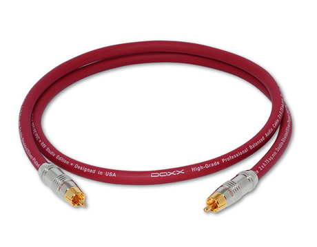 DAXX W89 Сабвуферный кабель с посеребренными жилами 2x0.75mm2 уровня High Grade, D=9mm
