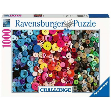 Ravensburger - Puzzle Challenge Цветные пуговицы 1000 шт. 165636