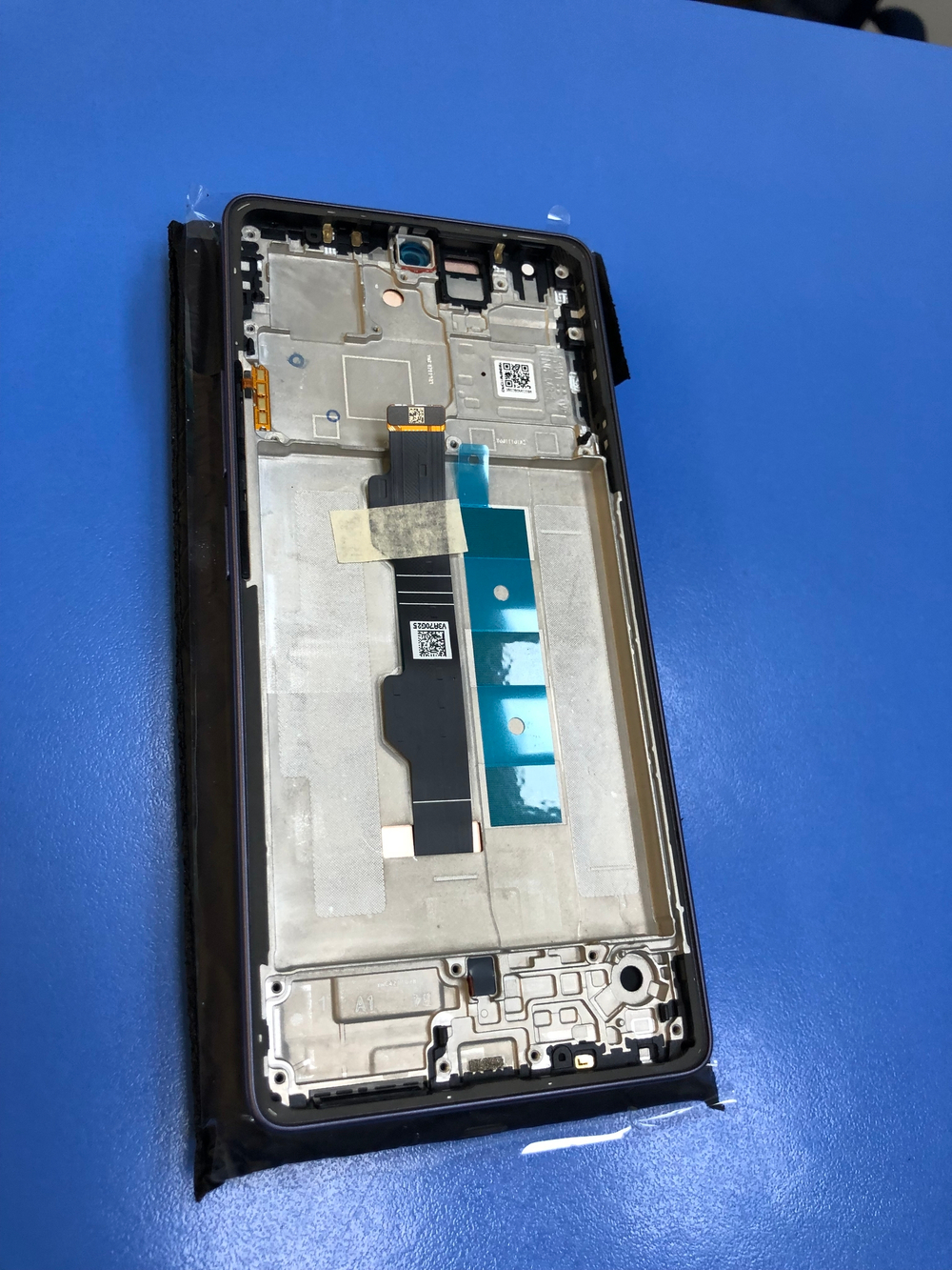 Xiaomi Redmi Not 13 Pro 4G Дисплей в сборе с тачскрином и фиолетовый рамкой Оригинал Сервисный