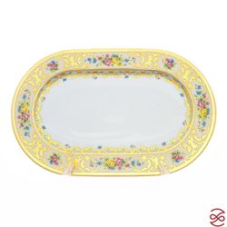 Блюдо овальное Falkenporzellan Vienna Creme Gold 36 см