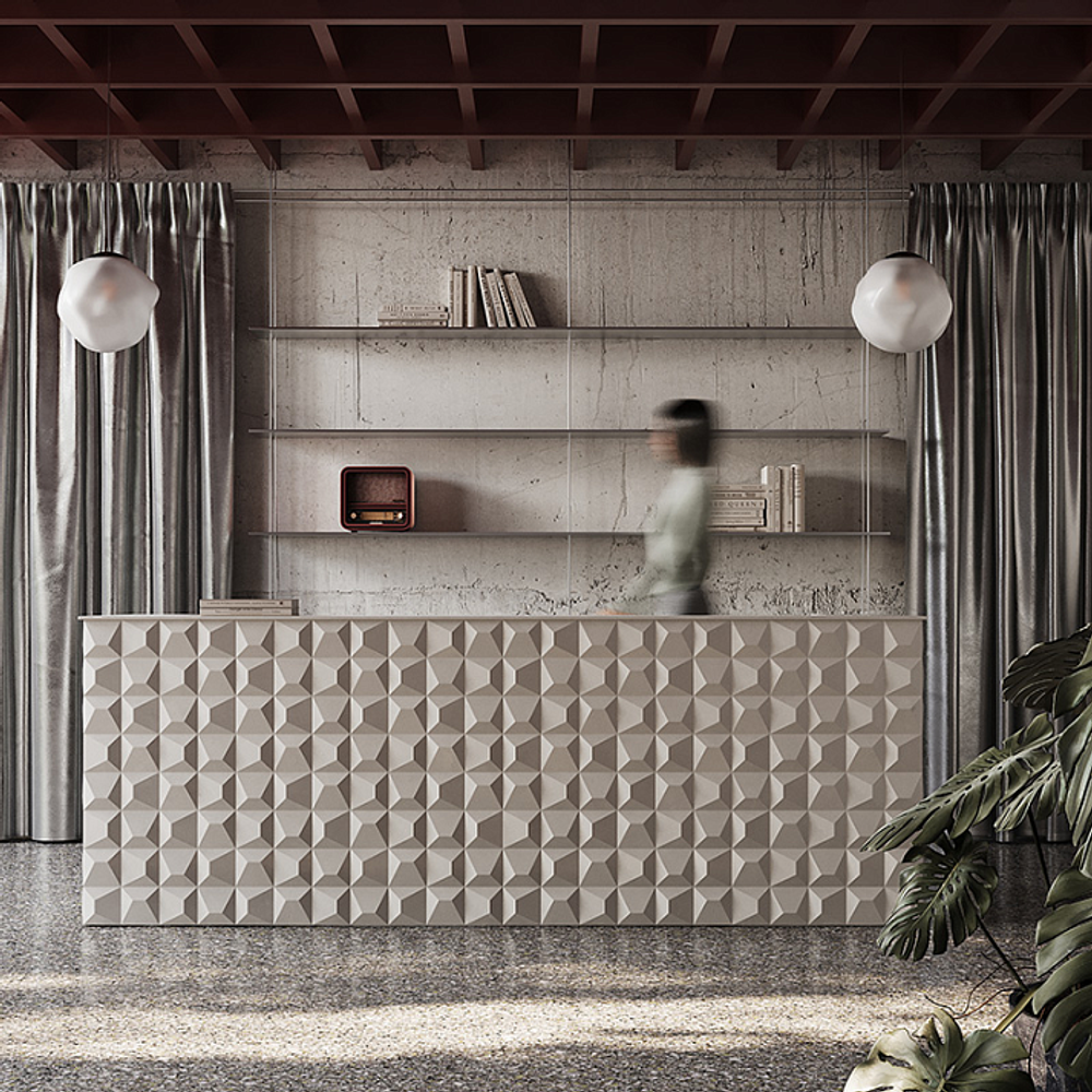 Декоративная панель пенополиуретан, 450x225 мм